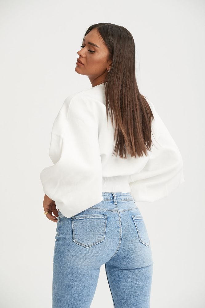 Μπλούζα Με Φουσκωτά Μανίκια