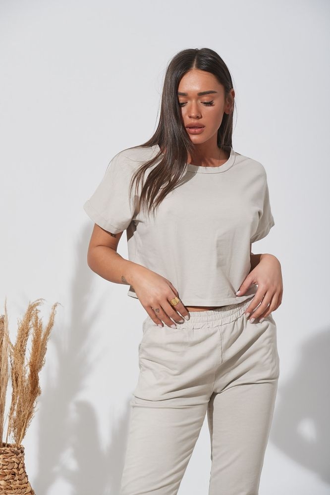 Σετ Τόπ & Παντελόνι Φούτερ