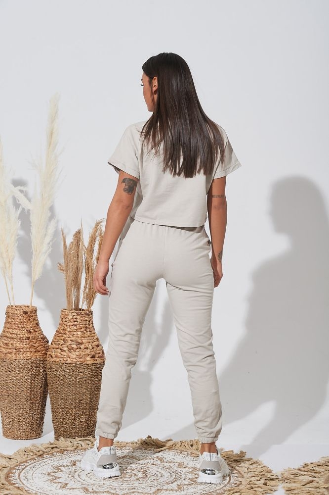 Σετ Τόπ & Παντελόνι Φούτερ