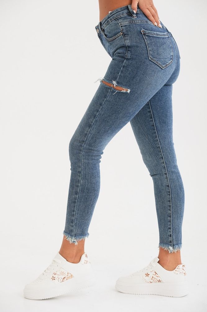 Παντελίνι Τζιν Με Ψαλιδιά Στο Μπούτι