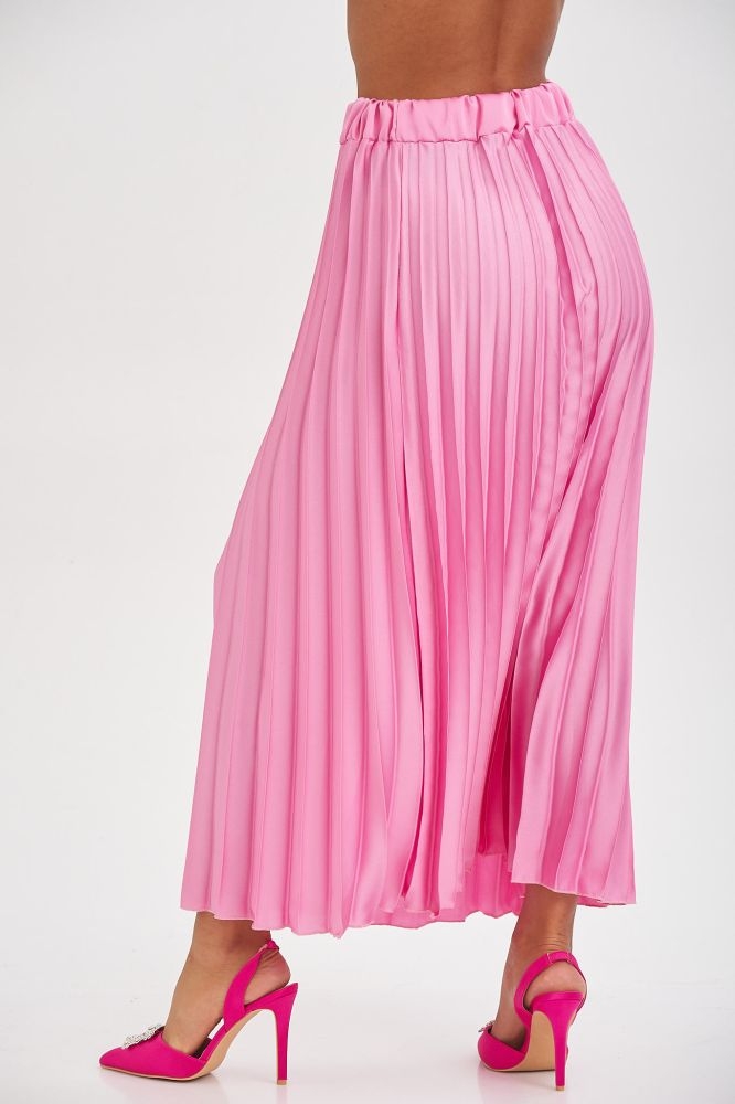 Φούστα Πλισέ Σατέν