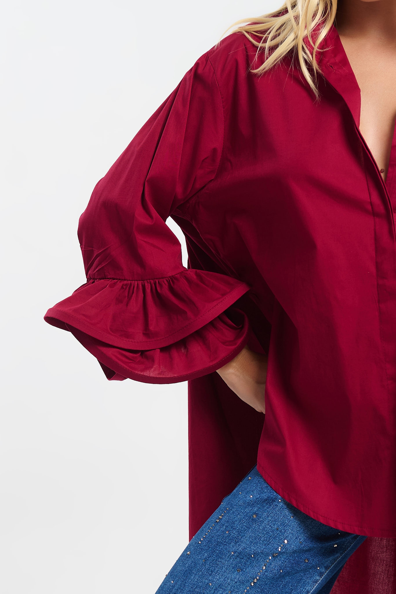 Oversized Shirt 3D Sleeved