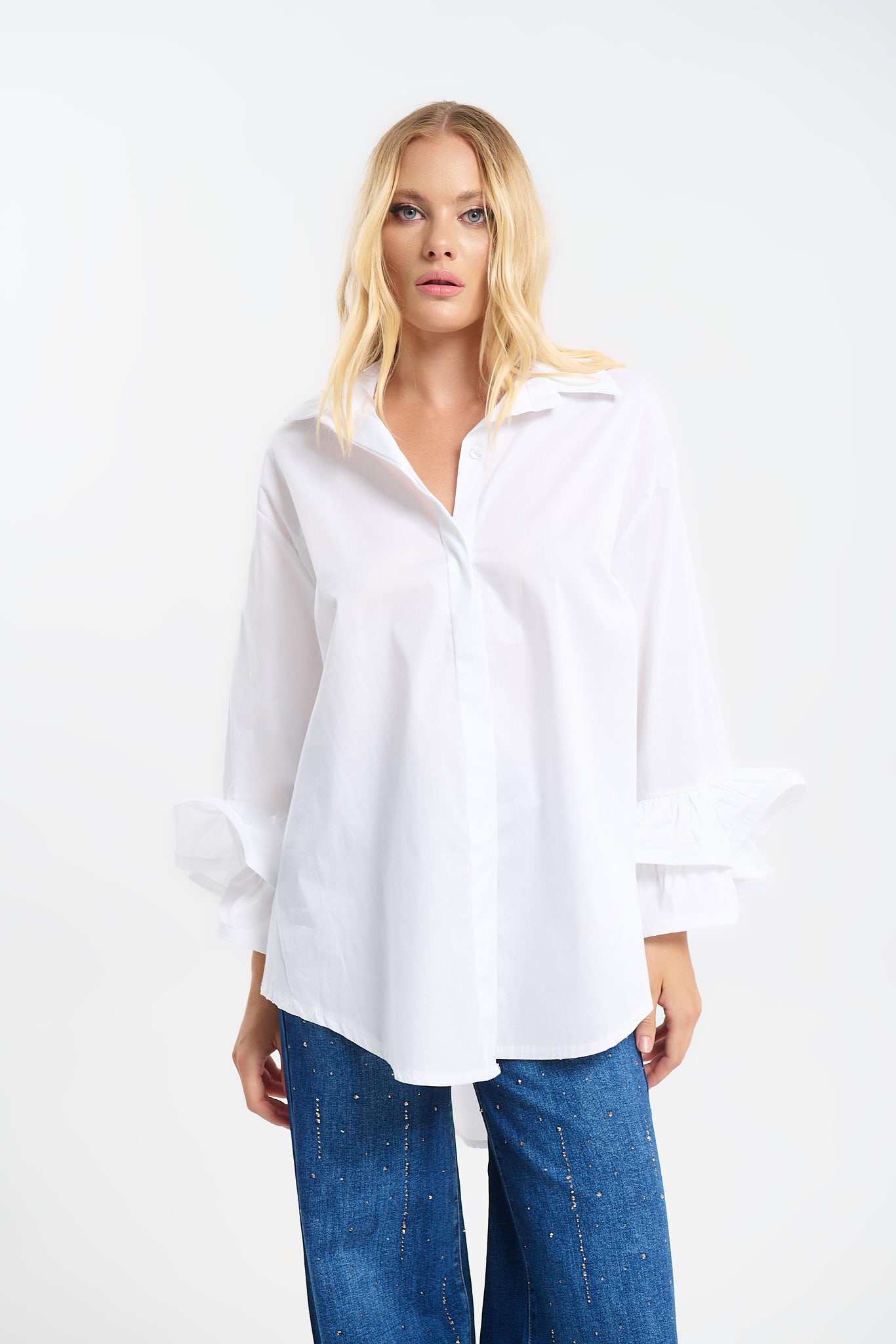 Πουκαμίσα με 3D Μανίκια