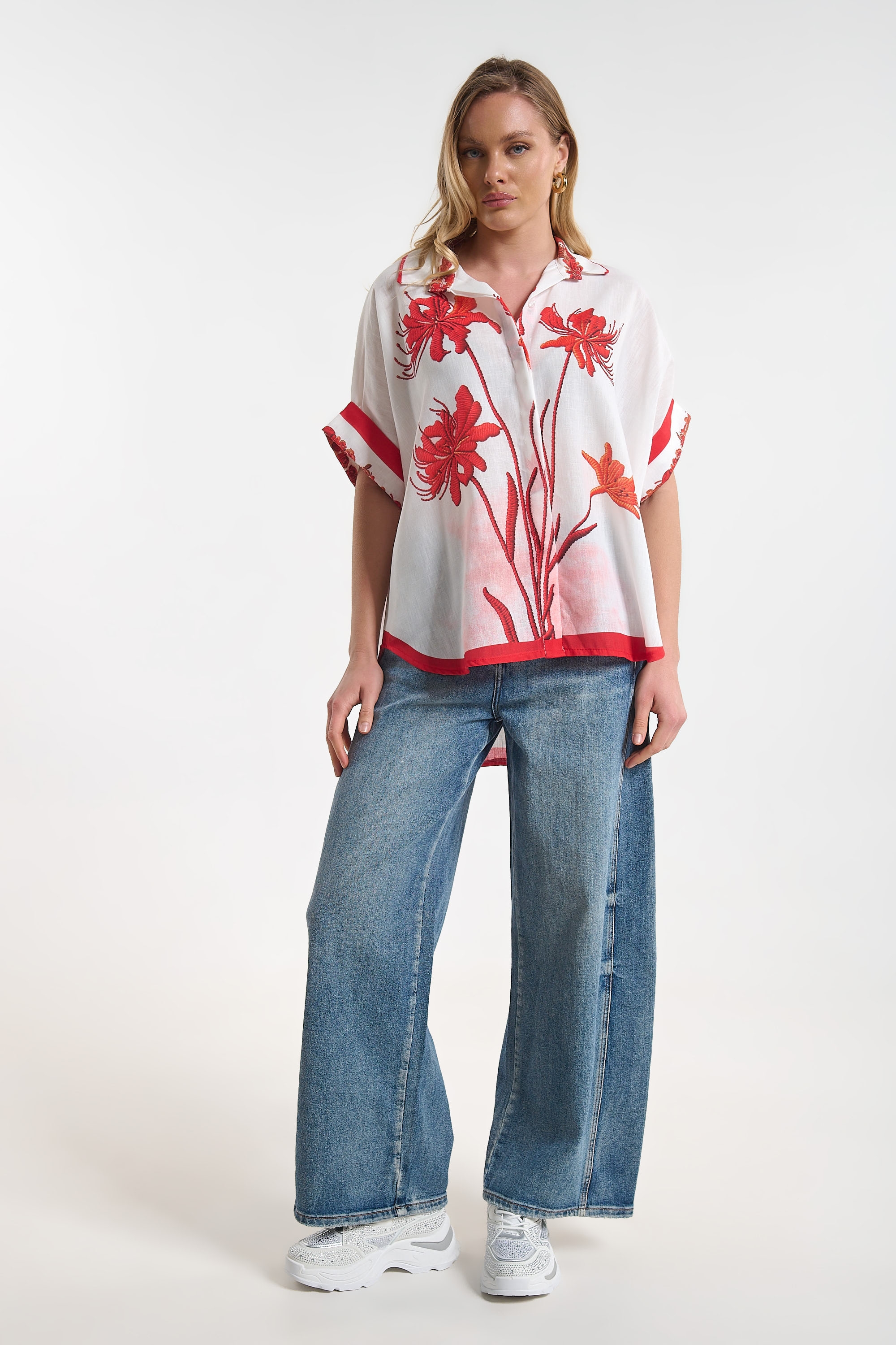 Πουκαμίσα Με Τύπωμα Στην Πλάτη