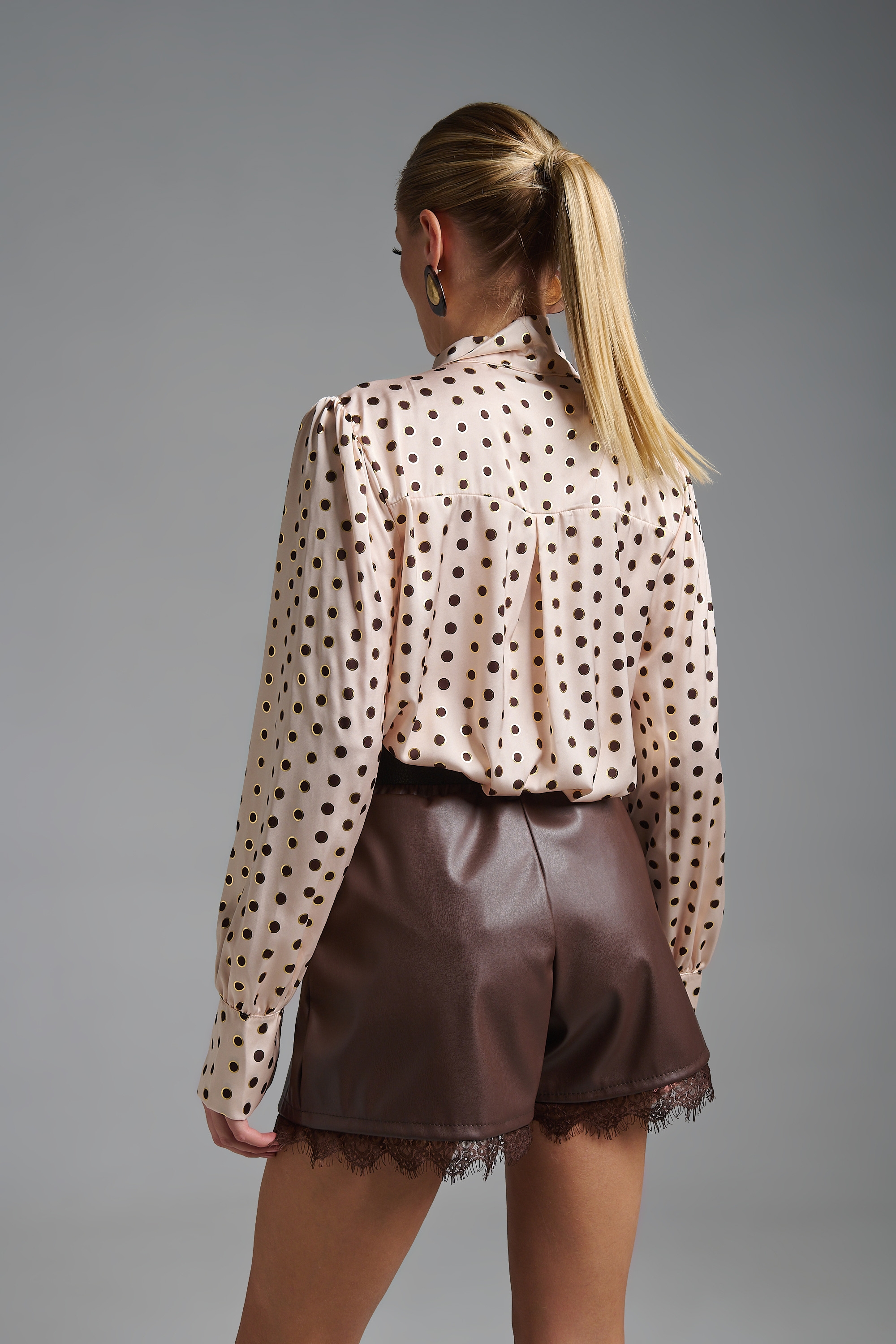 Πουκάμισο Πουα Δετό Σατέν