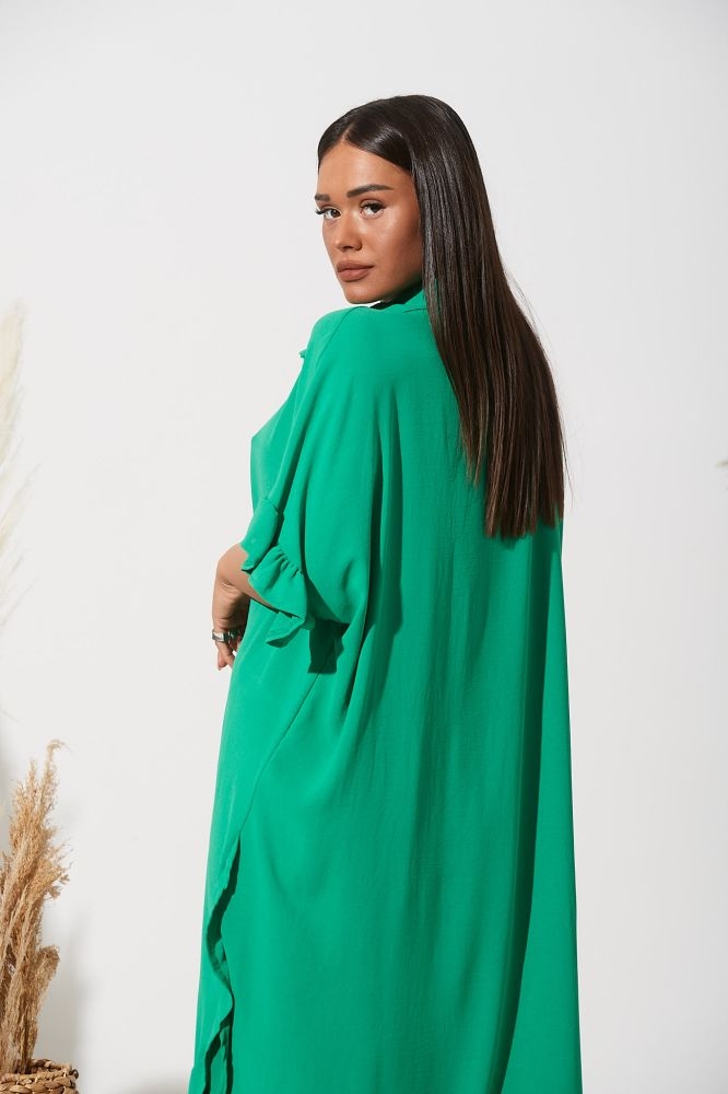 Πουκαμίσα Κρεπ Με Βολάν