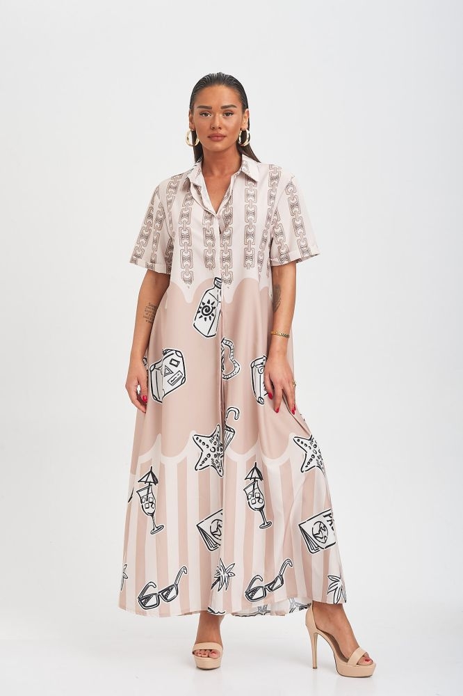 Maxi Cokteil Dress