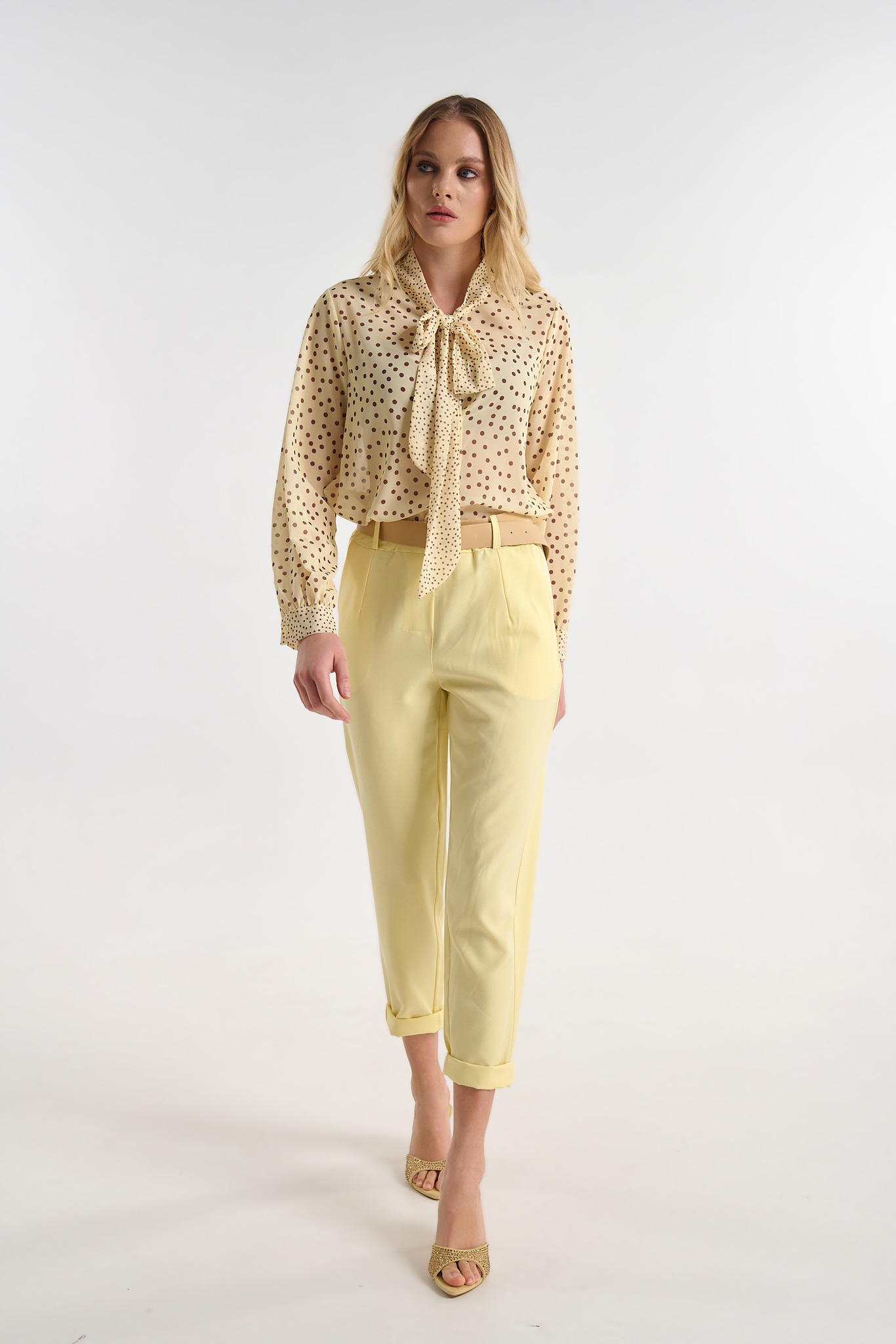 Παντελόνι Office με Ρεβέρ