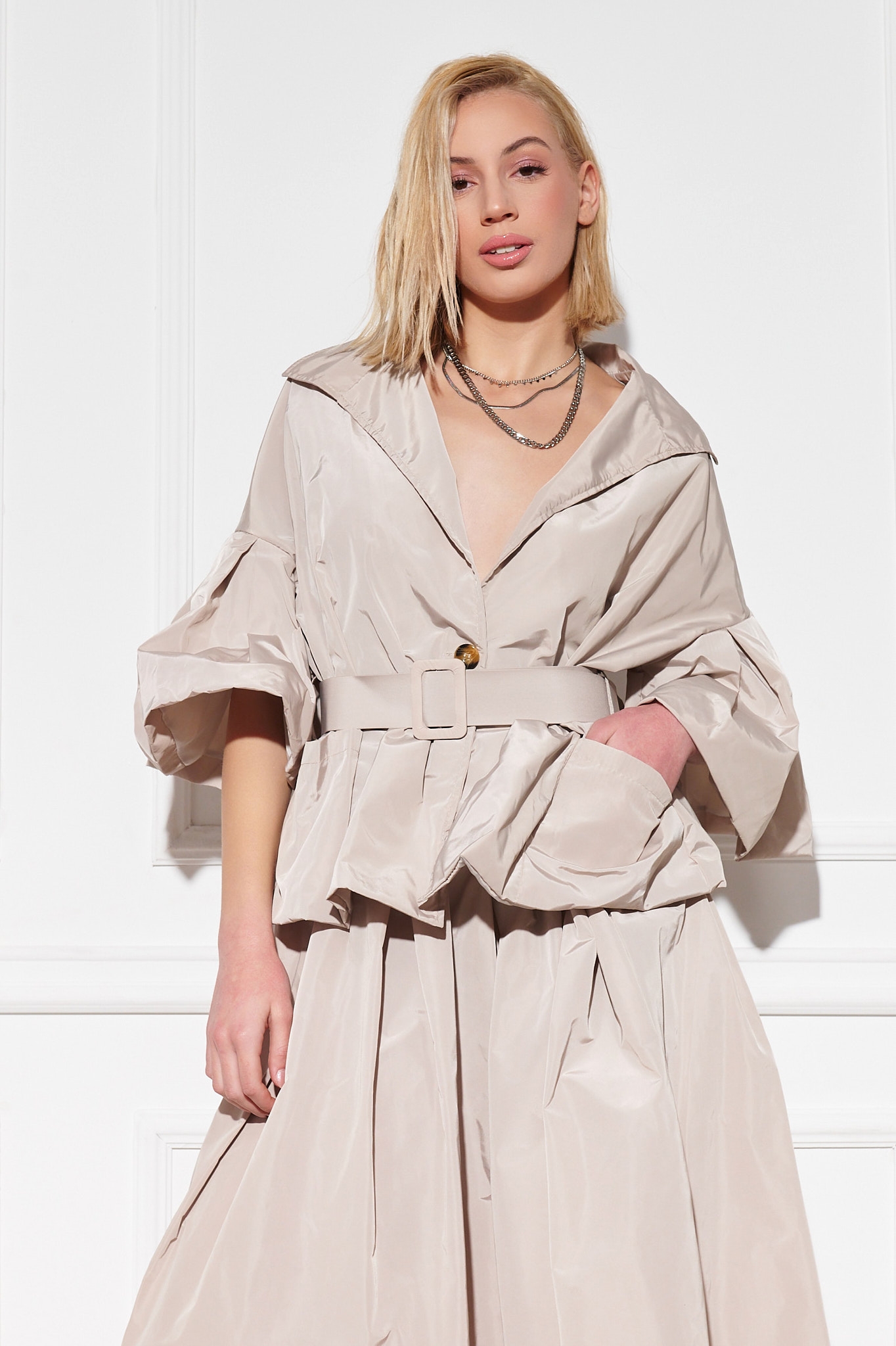 Jacket Με Ζώνακι