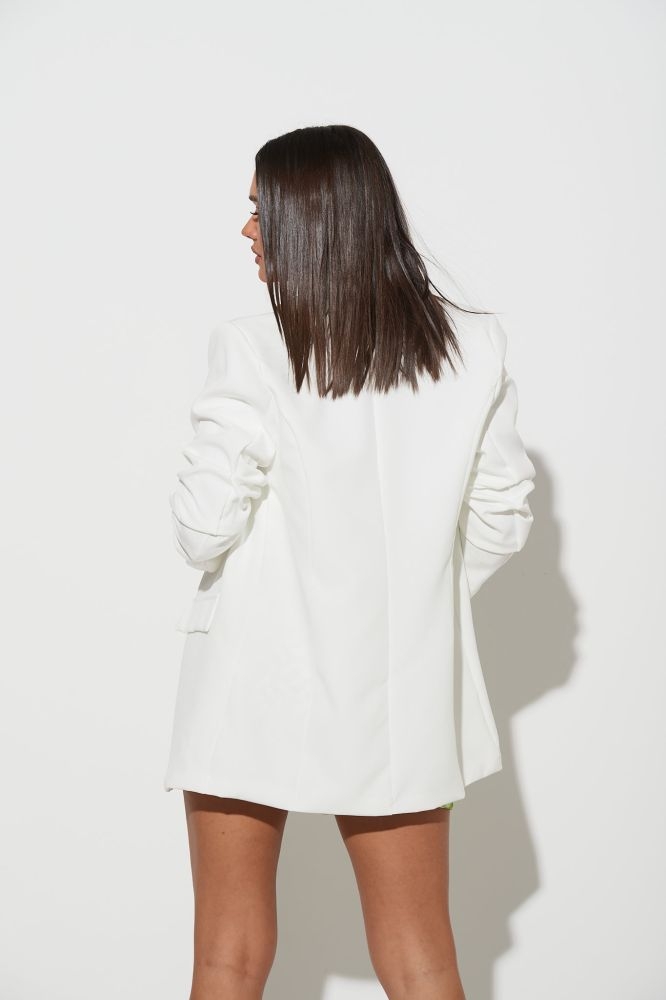 Σακκάκι Με Σουρωτό Μανίκι