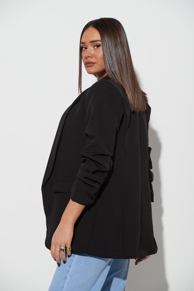 Σακκάκι Με Σουρωτό Μανίκι