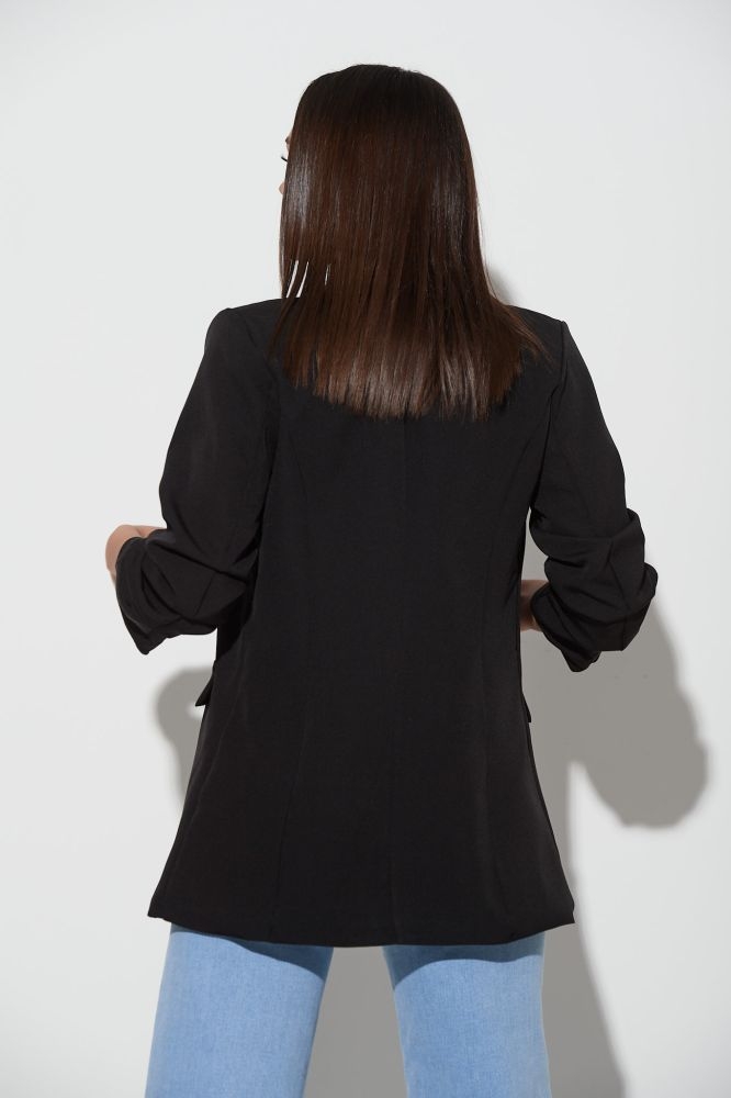 Σακκάκι Με Σουρωτό Μανίκι