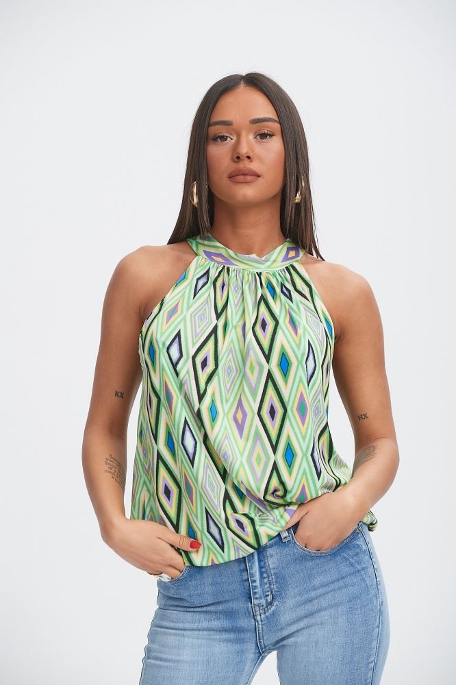 Τόπ Αμάνικο Μισσόνι Με Μπάσκα