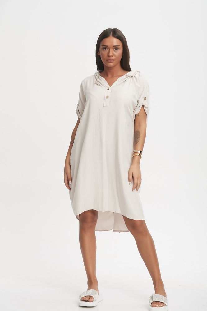 Μπλούζα Μακρυά Με Κουκούλα