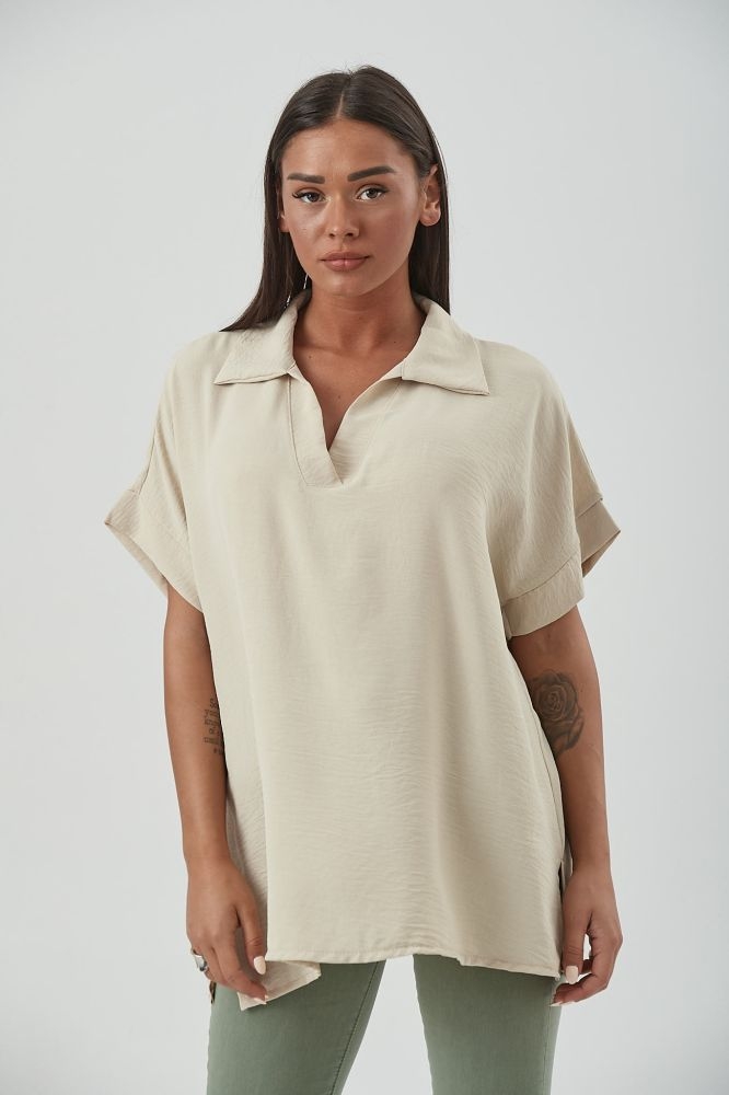 Μπλούζα Κρεπ Oversized
