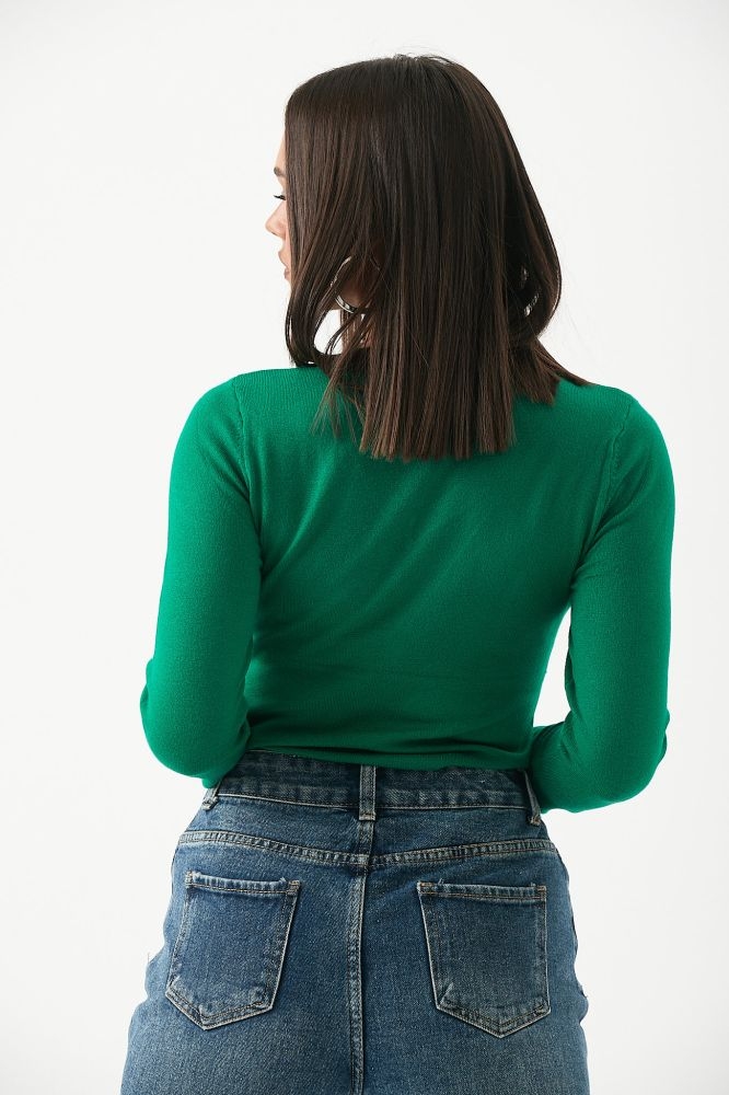 V Neck Basic Blouse