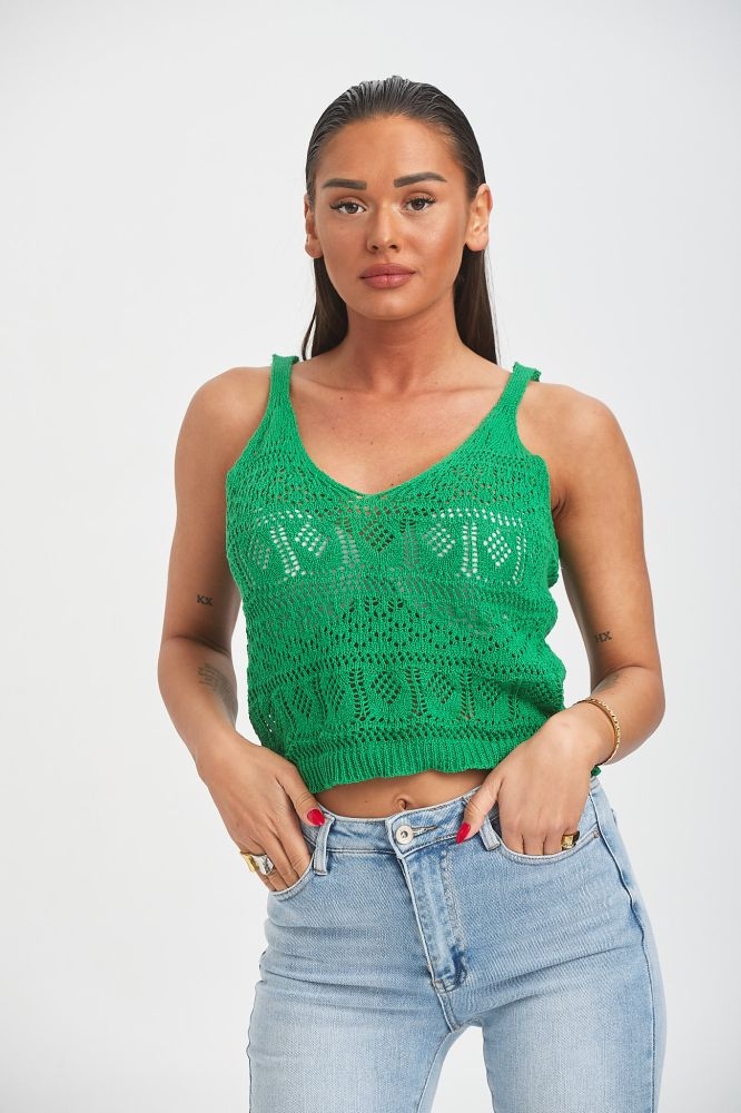 Τόπ Νημάτινο Με Σχέδια