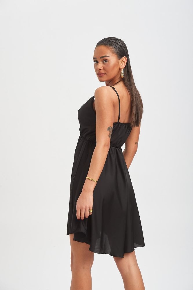 Φόρεμα Σατέν Κρουαζέ Mini