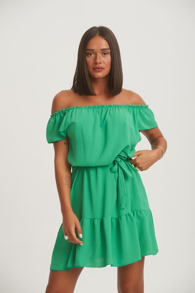 Φόρεμα Εξώμο Με Φάσα