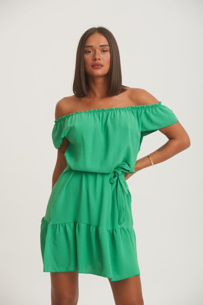 Φόρεμα Εξώμο Με Φάσα