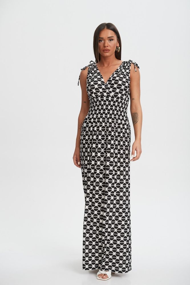 Circle Print Dress