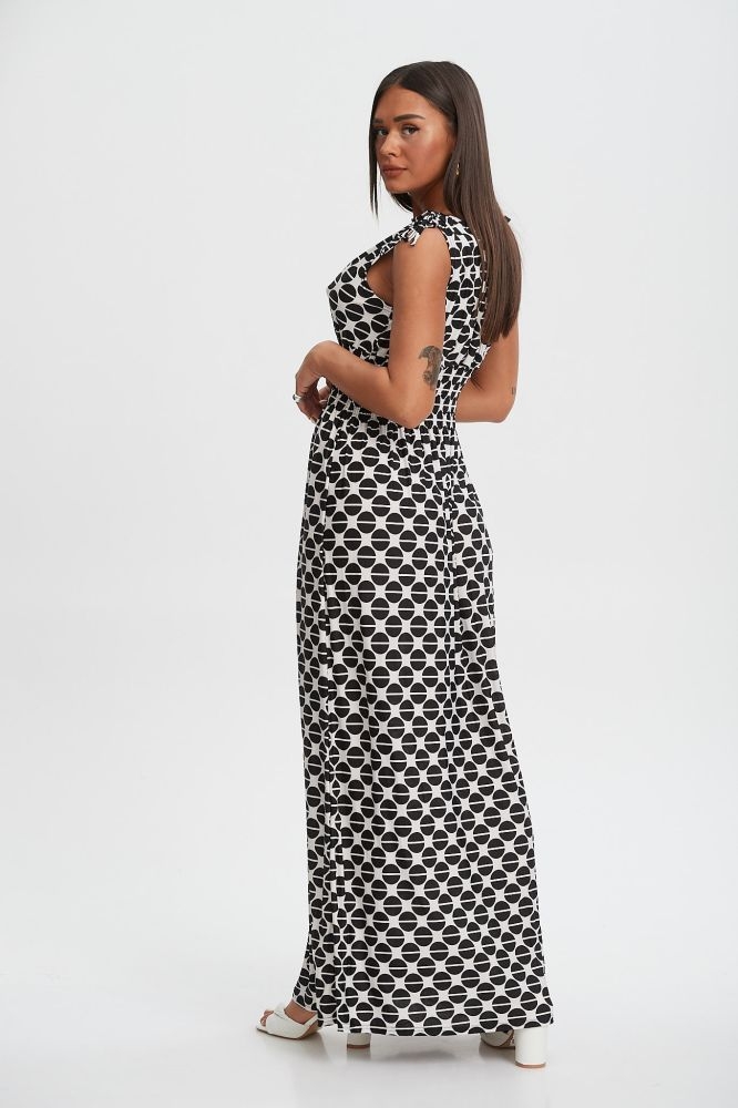 Circle Print Dress