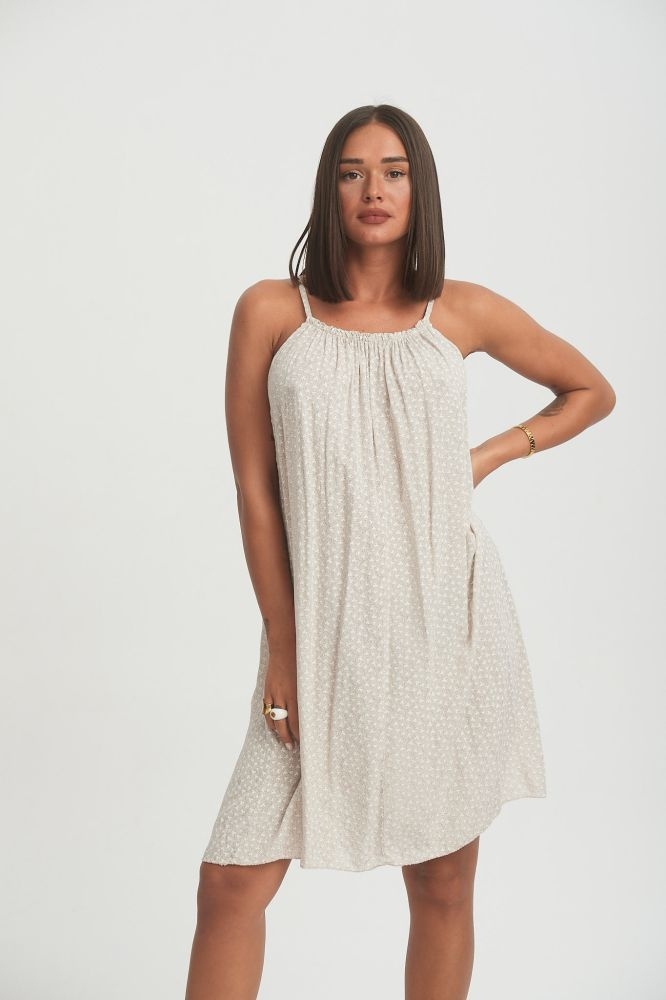 Φόρεμα Με Φυλλαράκια Mini