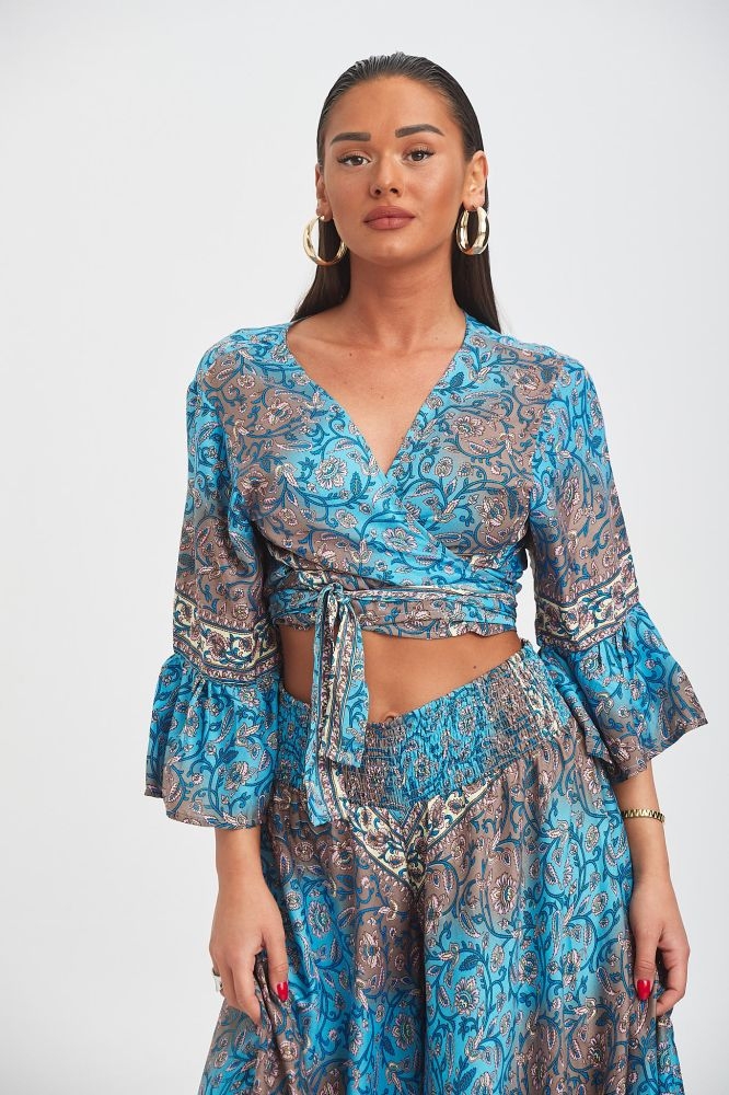 Σέτ Τόπ & Παντελόνα Boho