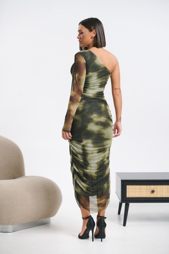 Μακρύ Φόρεμα Με Τούλι