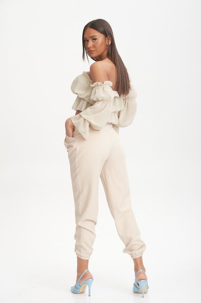 Παντελόνι με Πιέτα & Μπάσκα