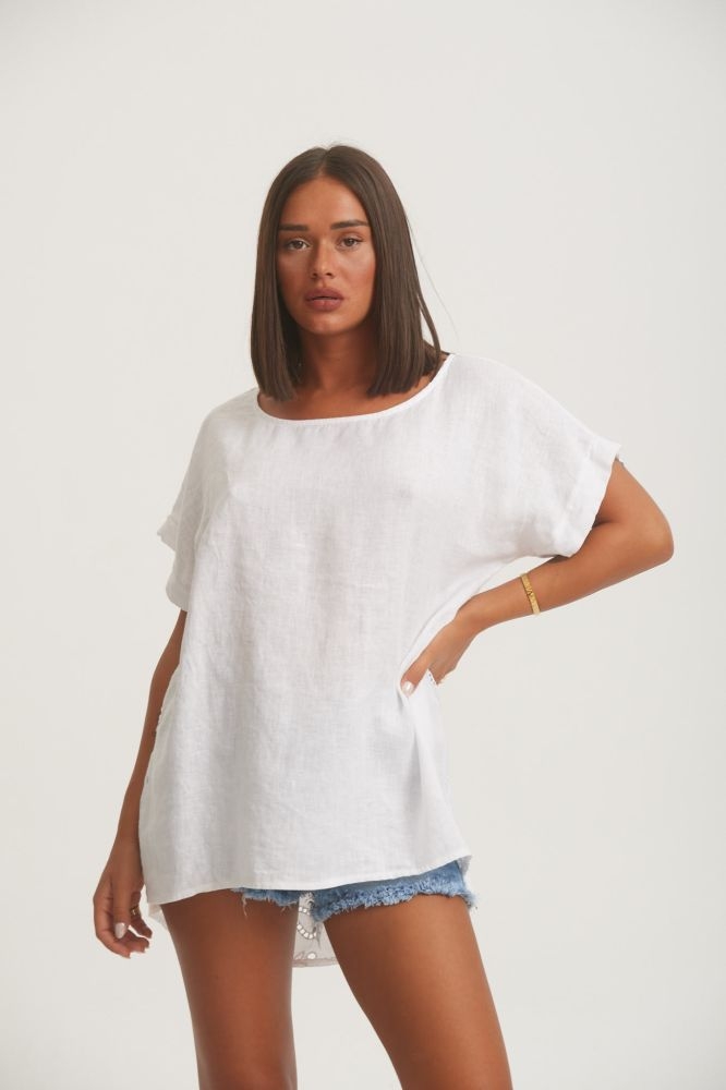 Μπλούζα με Κοφτή Φασά