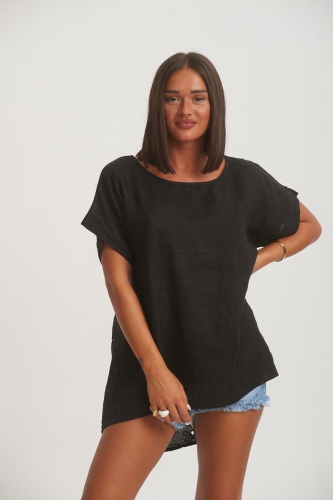 Μπλούζα με Κοφτή Φασά