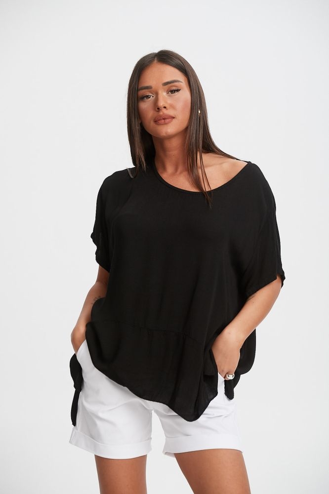 Basic Μπλούζα Με Φάσα