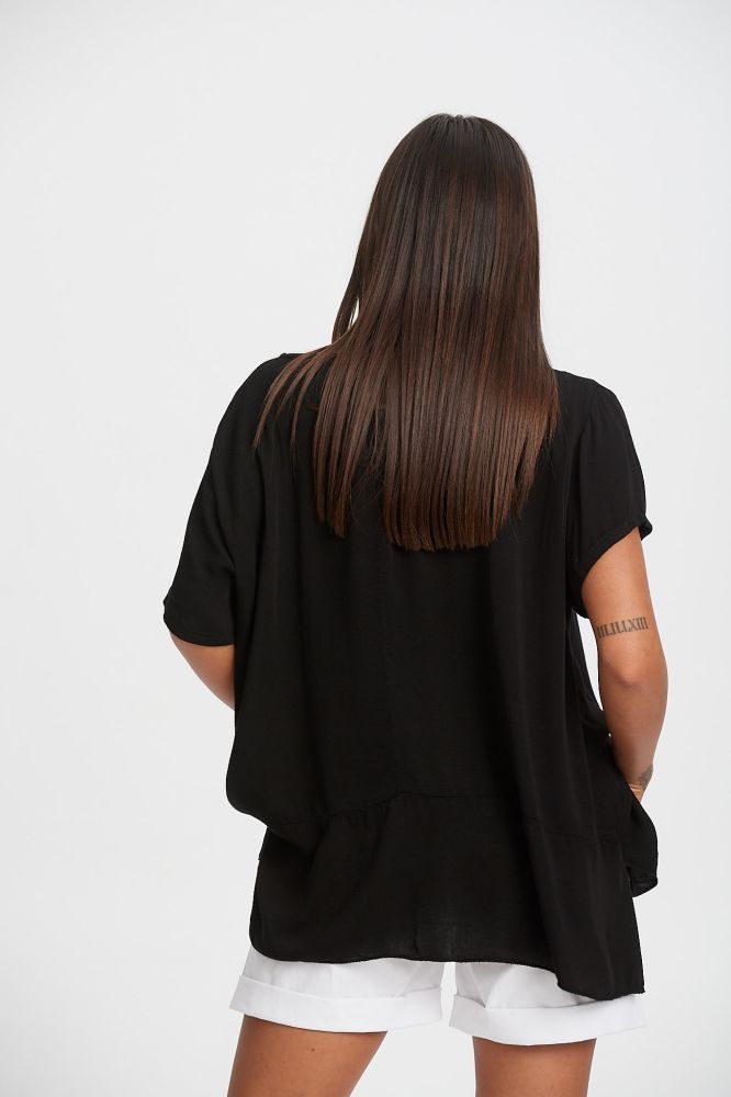 Basic Μπλούζα Με Φάσα