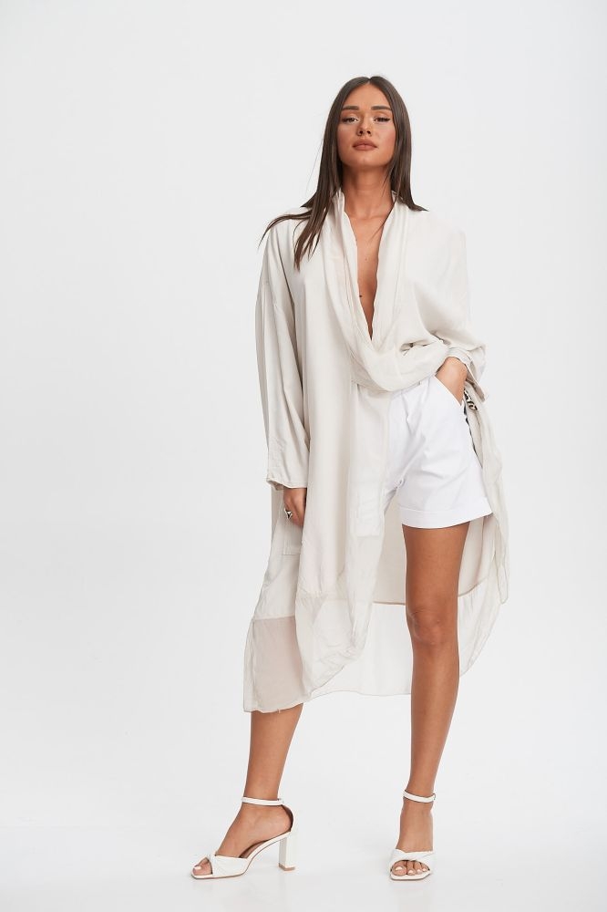 Φόρεμα Μακρύ Μεταξωτό Κρουαζέ