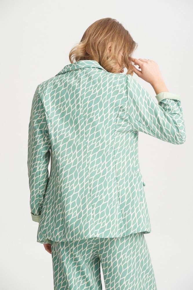 Σακκάκι Με Σχέδιο Ρόμβους