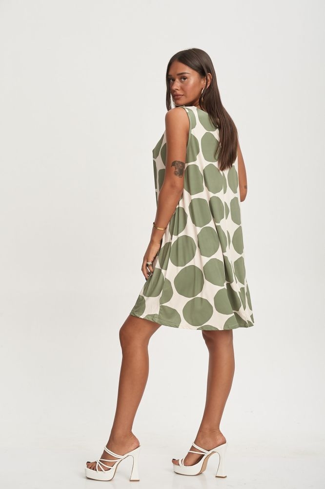 Φόρεμα Με Πουά Μεγάλα