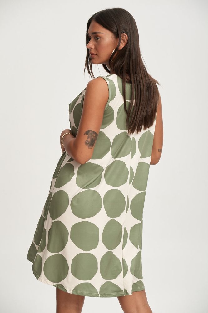 Φόρεμα Με Πουά Μεγάλα