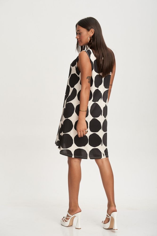 Φόρεμα Με Πουά Μεγάλα