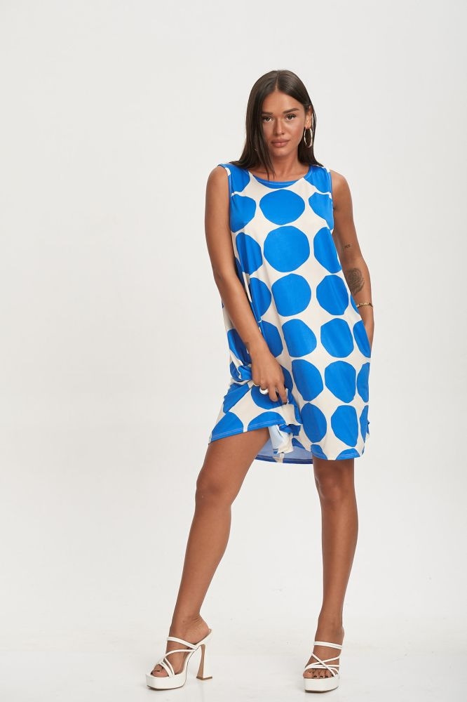 Φόρεμα Με Πουά Μεγάλα