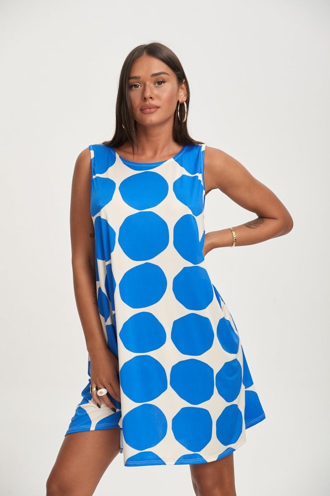 Φόρεμα Με Πουά Μεγάλα