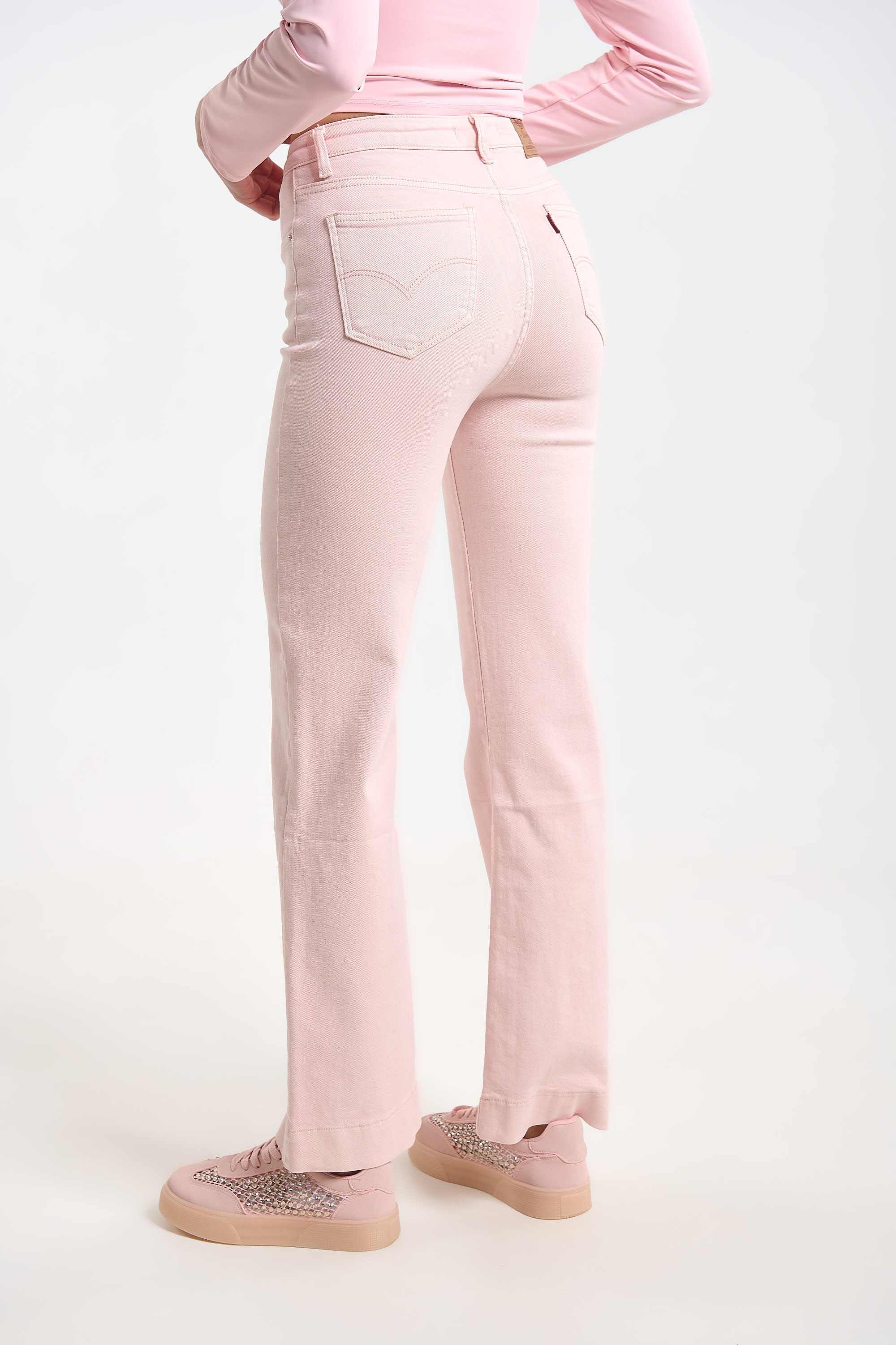 Plain Flared Jeans for Women