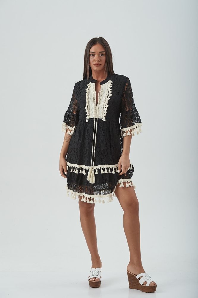 Long Sleeve Lace Dress