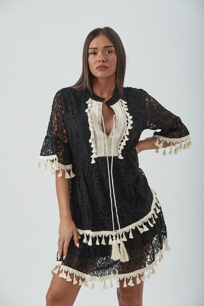 Long Sleeve Lace Dress