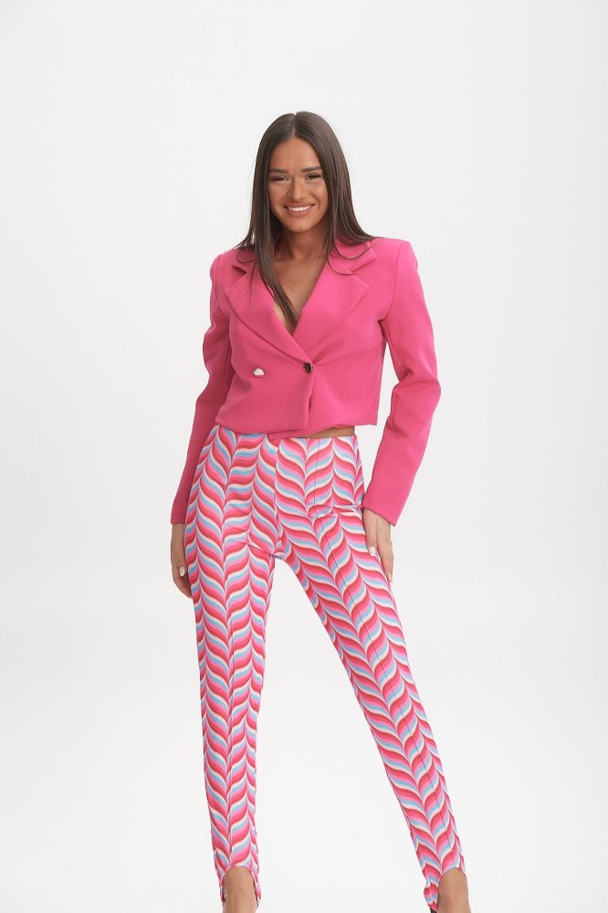 Σακκάκι Κοντό Με Χρυσά Κουμπιά