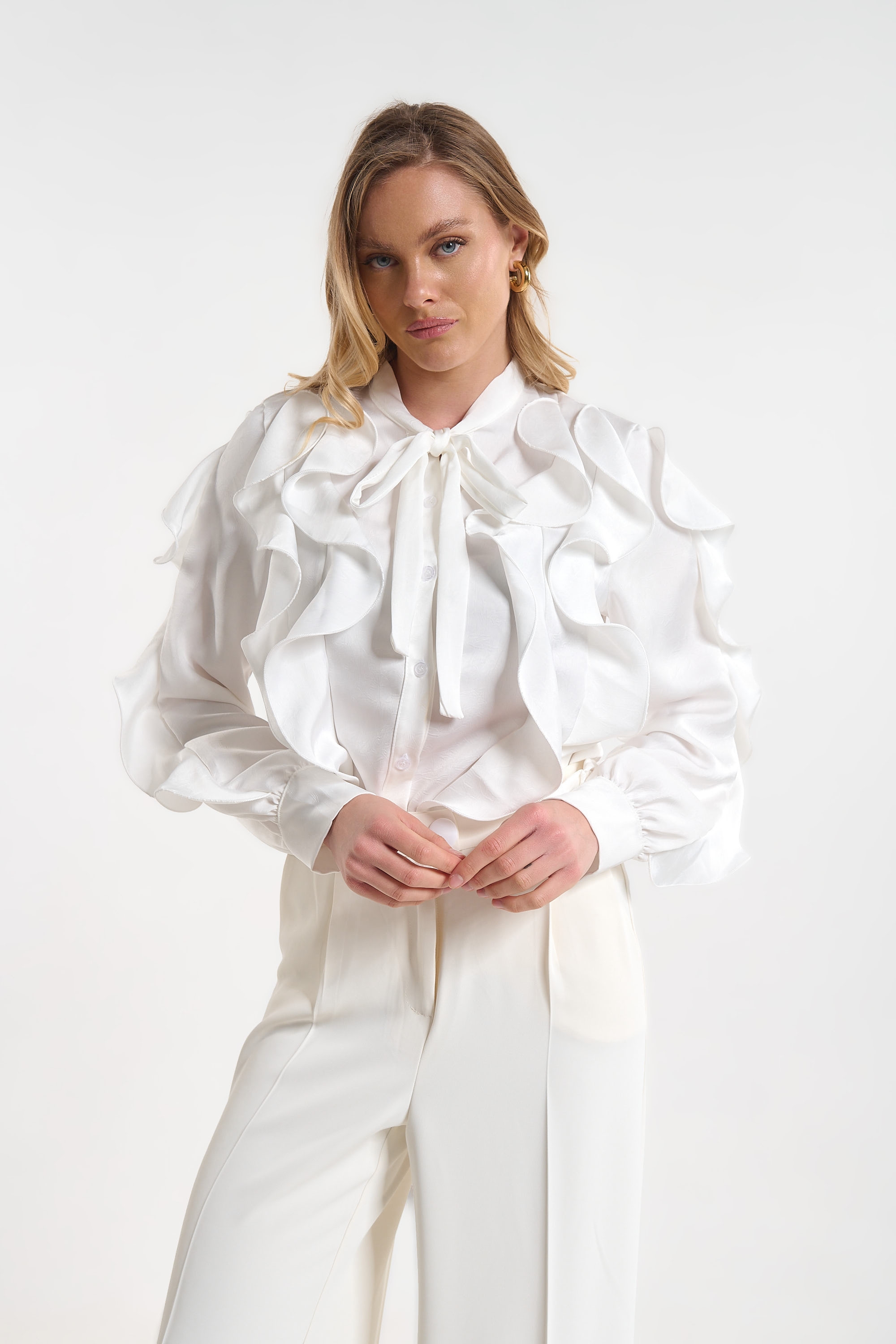 Ruffle Shirt for Women