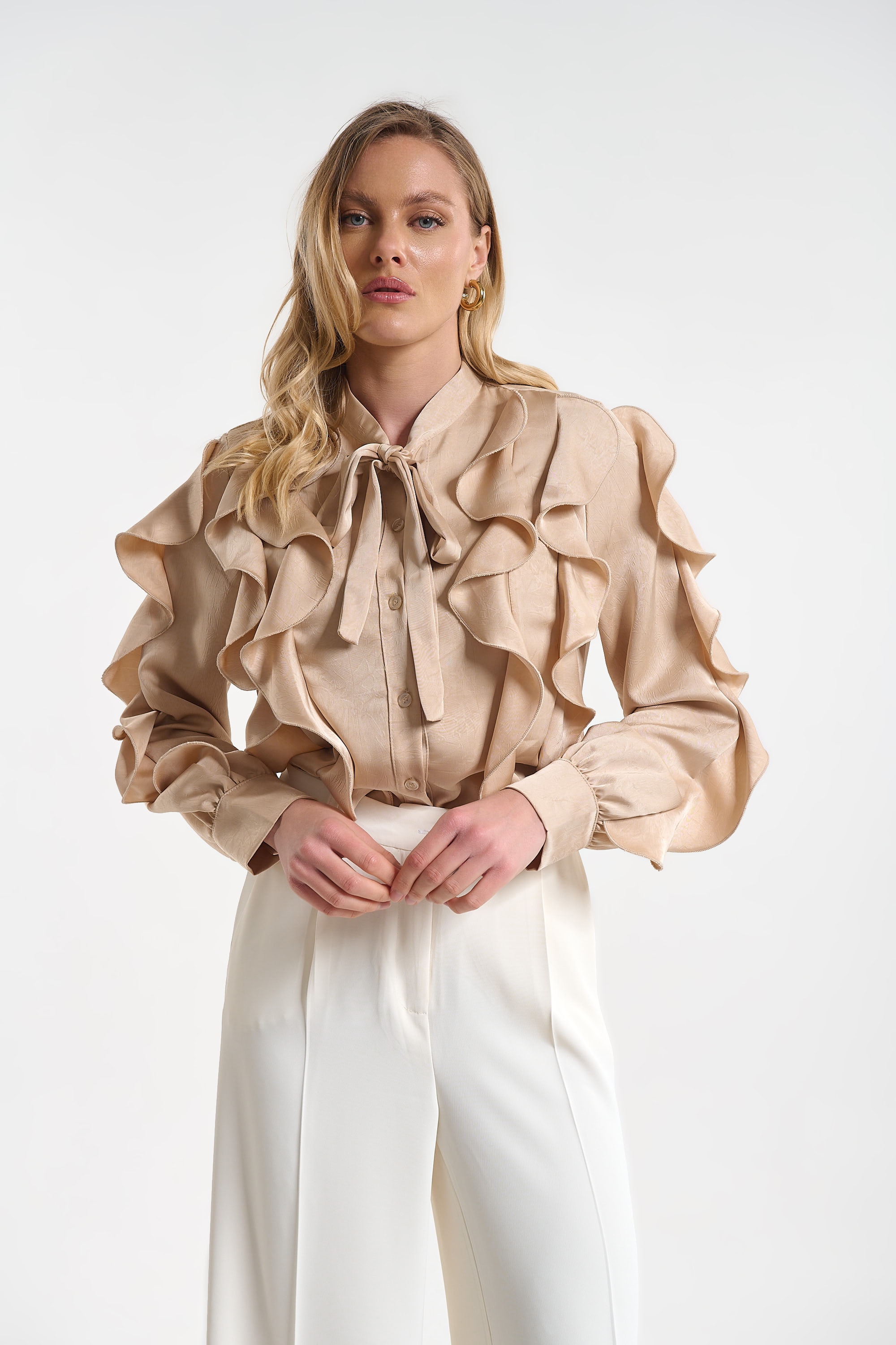 Ruffle Shirt for Women