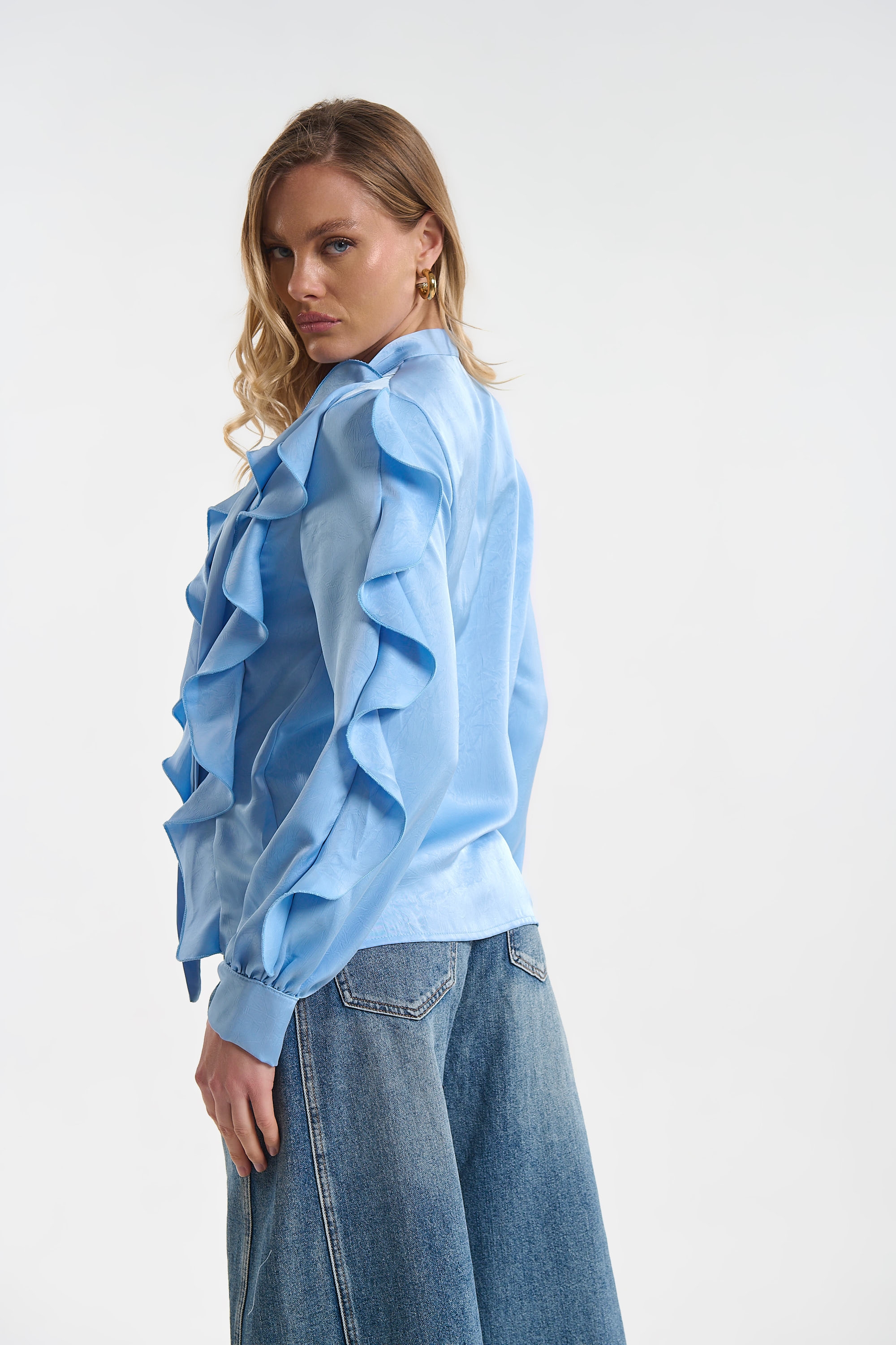 Ruffle Shirt for Women