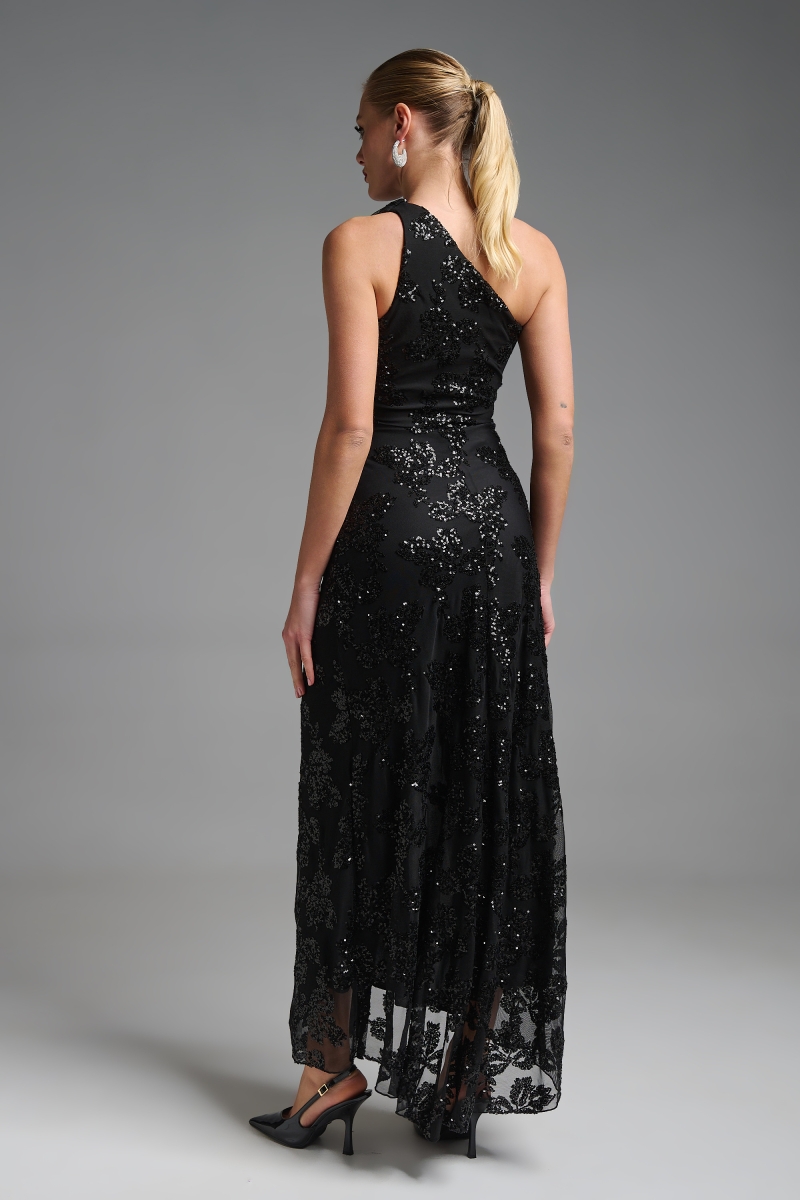 Φόρεμα Μάξι Πούλιες Με Έναν Ώμο