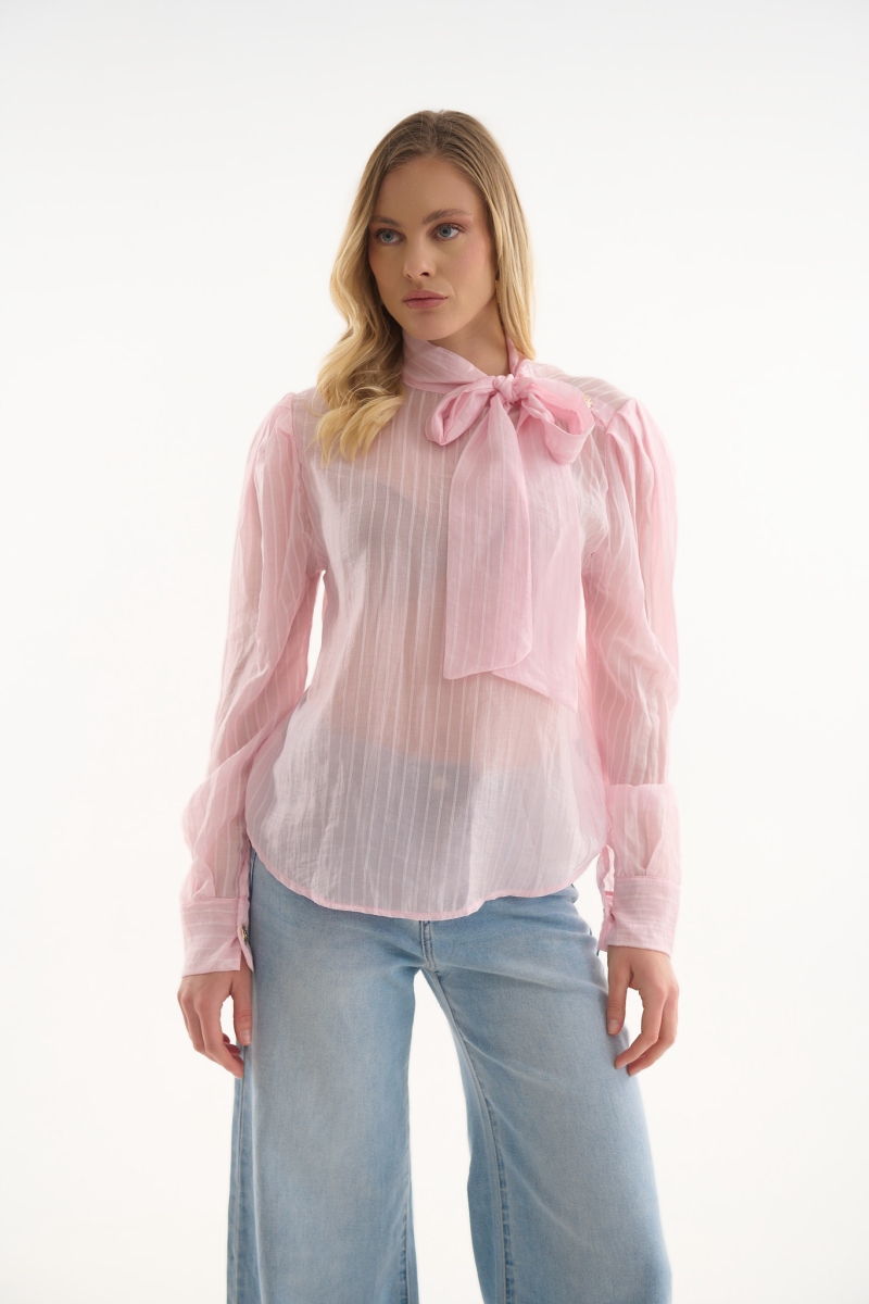Ribbon Chic Shirt